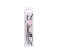 Metal slim reading glasses +3.00 with full rim