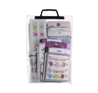 Assorted craft stickers in a pack of 40