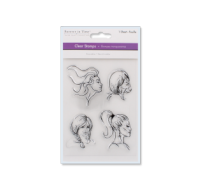 Clear stamps reusable cameo 4x6 inch