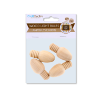 Craftwood Light Bulbs 4pc Set