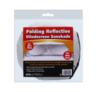 Folding reflective car windscreen sunshade for wholesale