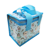 Unicorn design lunch cooler bag with carry handle