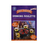 Drinking Roulette Spinner Game with 4 Shot Glasses
