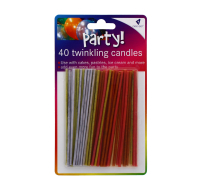 40 twinkling candles loose tealights