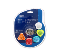 5 pc Mini-Sandwich Cutters for wholesale