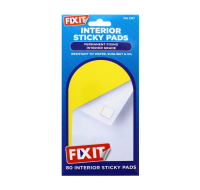 Pack of 80 interior double sided sticky pads