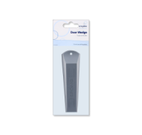 Croydex Durable Door Wedge in black