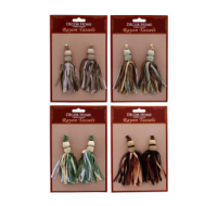 Rayon tassels in various colours for craft and jewellery making