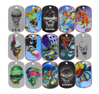 ASSORTED METAL DOG TAGS