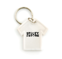 White t-shirt shaped key chain