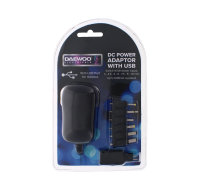 DAEWOO AC/DC ADAPTOR 1000MA WITH USB