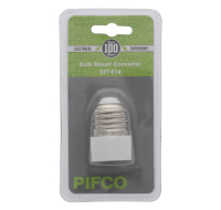 Pifco E27 to E14 screw bulb mount converter adapter