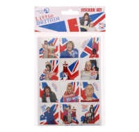 LITTLE BRITAIN 24 ASSORTED CHARACTER STICKERS