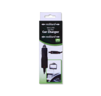 Mini USB Sat-Nav car charger providing in-car power.