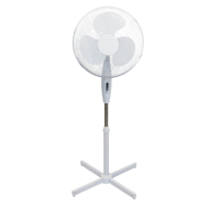 16IN STAND FAN 3 SPEED BLACK WHITE
