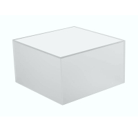 Clear acrylic nested box 30x30x11cm for retail display