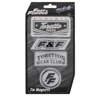 FAST & FURIOUS MAGNET SET 