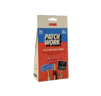 Eco-friendly sewing patch set of three