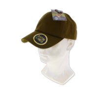 Khaki brown baseball cap one size