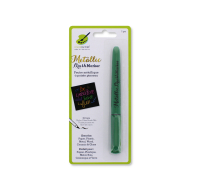 Green Metallic Permanent Brush Marker