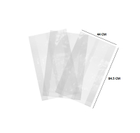 Clear medium duty refuse sacks 725x850mm bulk pack