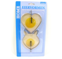 2-piece egg rings for pancakes and omelettes