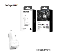 2.4A 12W Dual USB-A Car Charger