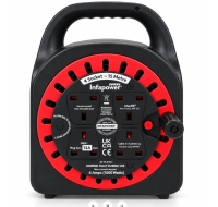 15m 13A 4 socket extension cable reel for trade