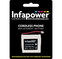 600mAh 2.4V NiMH Cordless Phone Battery