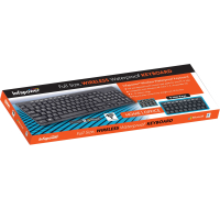 Infapower full size wireless waterproof keyboard