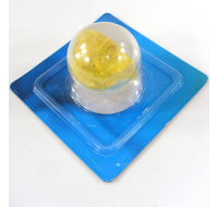 MARBLE BALL DECORATION YELLOW STONE