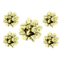 Shiny Decorative Brass Gold Bow