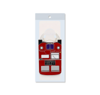 Red London Bus Metal Bottle Opener Souvenir