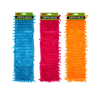 Assorted vibrant coloured floor mop heads for wholesale