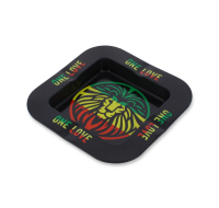 One Love Rasta Lion smoking ashtray JL-3266