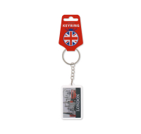Keyring with London City Landmark Charms, souvenir item