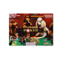 Classic 'Dogs Playing Poker' 1000-piece jigsaw puzzle
