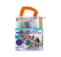 Paper finger puppets craft kit for wholesale