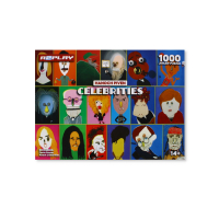 1000pcs Hanoch Piven Celebrities Puzzle with unique portraits