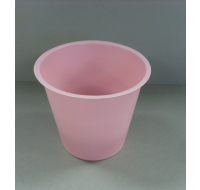 Medium pink plant pot for wholesale