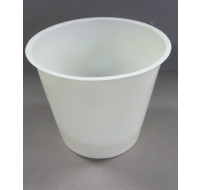 Large white plant pot for wholesale