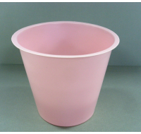 Large pink plant pot for indoor and outdoor use