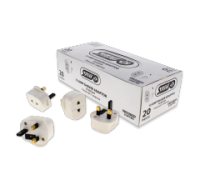 13A Shaver Adaptor with 1A Fuse