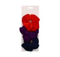 HAIR ELASTIC BAND ASSORTED 3 PC