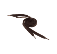 Dark brown thick shoe laces for wholesale
