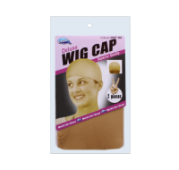 Cream Deluxe Wig Caps two piece set