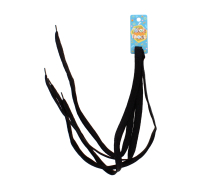 Thick Shoe Laces Metallic Black