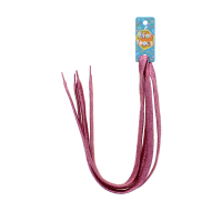 Thick Shoe Laces Metallic Glitter Pink