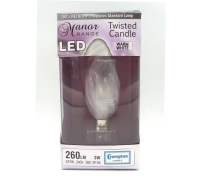 LED TWISTED CANDLE BULB 3W SBC-B15D W.WHITE SATIN