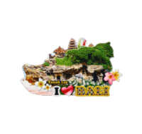 I Love Bali Tanah Lot Temple souvenir fridge magnet
